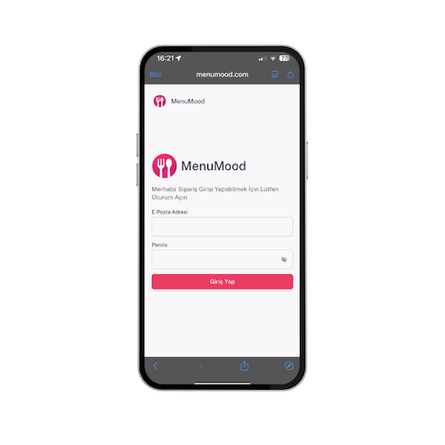 MenuMood Dijital Adisyon